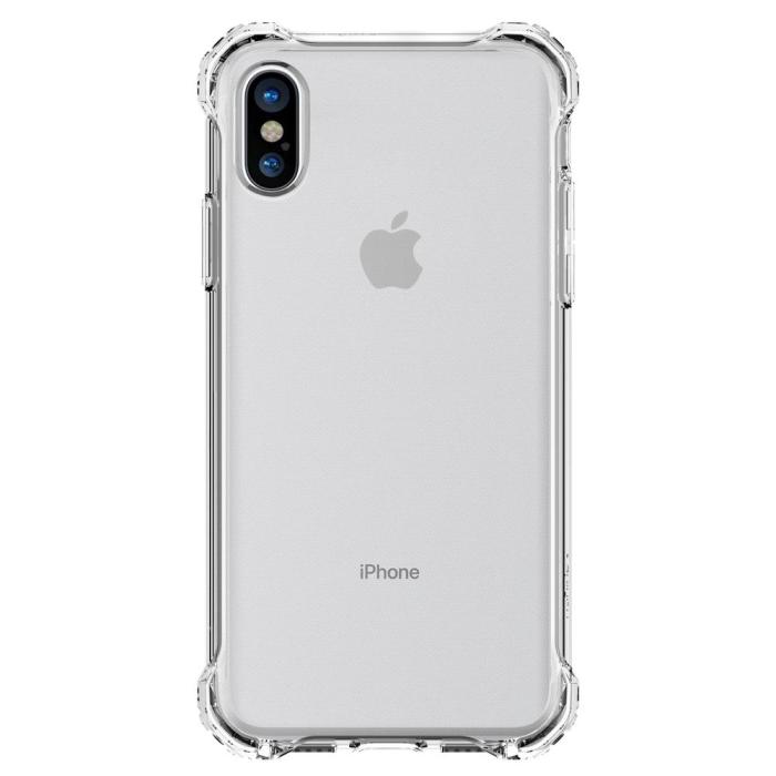 UTGATT4 - SPIGEN Rugged Crystal Skal till Apple iPhone XS / X - Clear