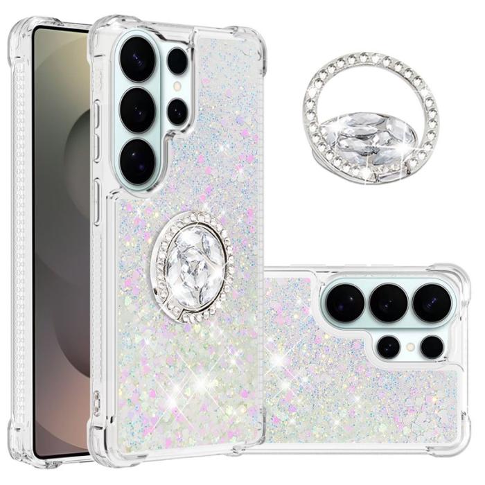 OEM - Mobilskal till Samsung Galaxy S26 Ultra TPU Stöd Skydd - Laser / Hjärtan