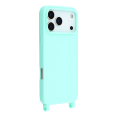 A-One Brand - iPhone 17 Pro Max Mobilskal TPU med Hål för Rem - Mintgrön