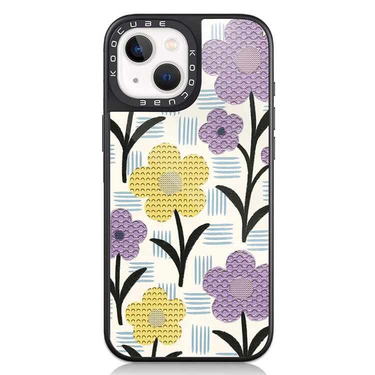 iPhone 14 Mobilskal MagSafe Aluminium Silikon (Style T) | 2353 | AlltMobil