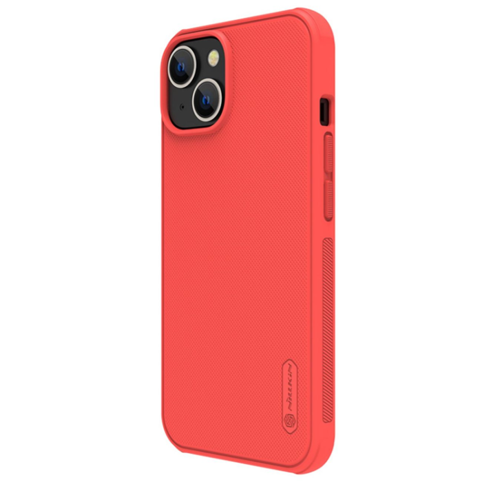 Nillkin - Nillkin iPhone 14 Plus Skal Super Frosted Shield Pro - Röd