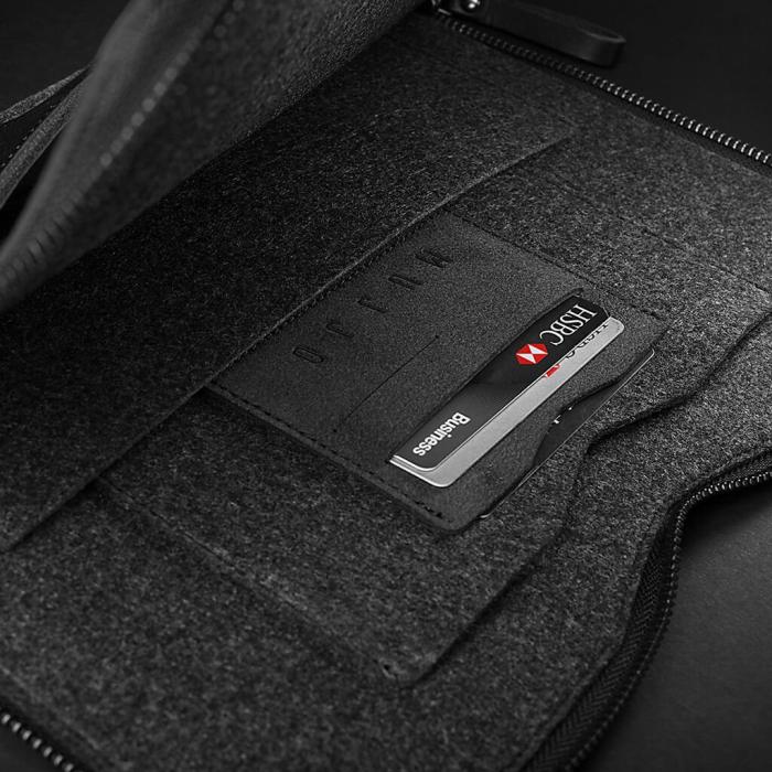 Mujjo - Mujjo Carry-On Folio Sleeve för Macbook 12'' - Svart