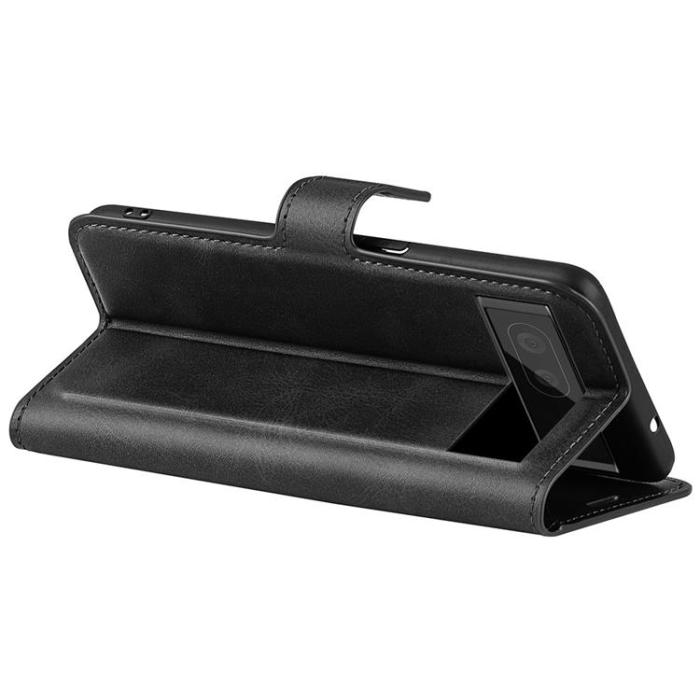 A-One Brand - Google Pixel 6a Plånboksfodral Magnetic Folio Flip - Svart