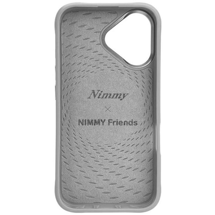 NIMMY - Nimmy iPhone 16 Mobilskal MagSafe Panther - Ljusgrå