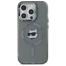 KARL LAGERFELD - Karl Lagerfeld Mobilskal till iPhone 15 Pro Max MagSafe IML Metal