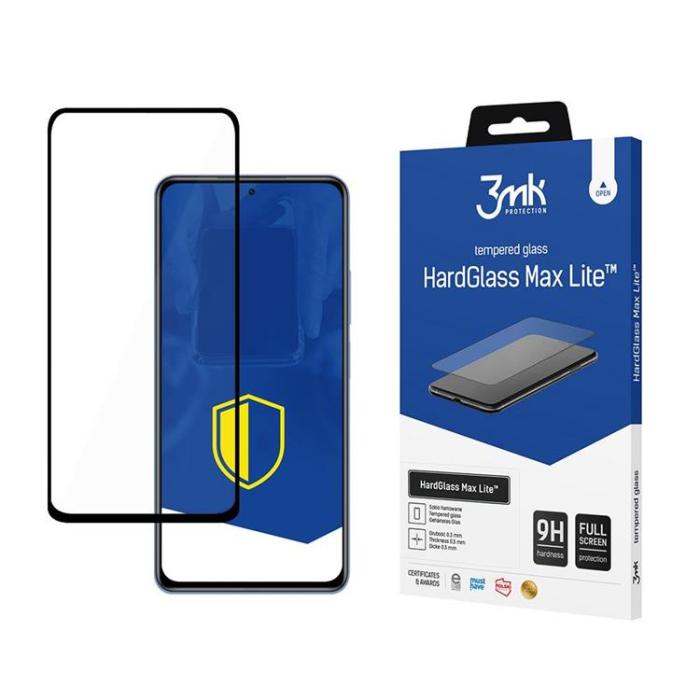 3MK - 3MK Xiaomi Mi 11i 5G Härdat Glas Skärmskydd Max Lite - Svart