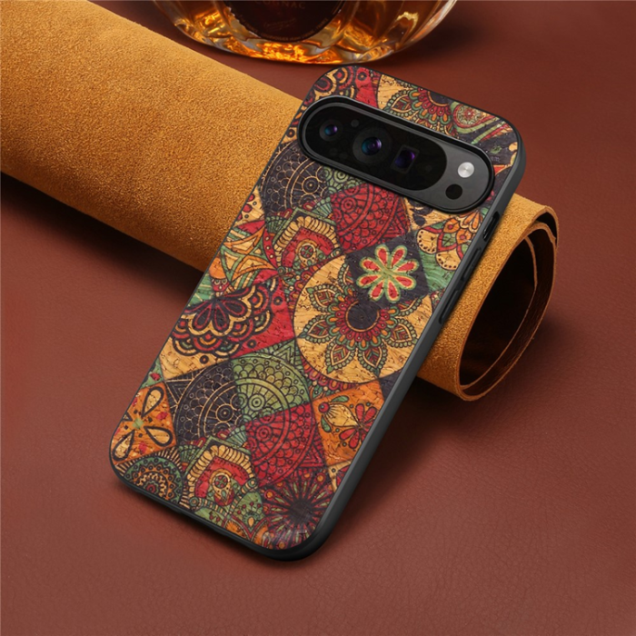 A-One Brand - Google Pixel 10/10 Pro Mobilskal Flower Print - Höst/Gul
