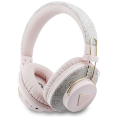 Guess - Guess Over-Ear H&ouml;rlurar Triangle Logo Bluetooth ENC - Rosa