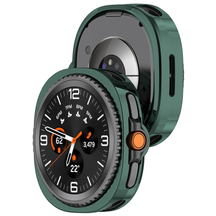 A-One Brand - Galaxy Watch 8 Classic (46mm) Skal TPU Electroplating - Grön