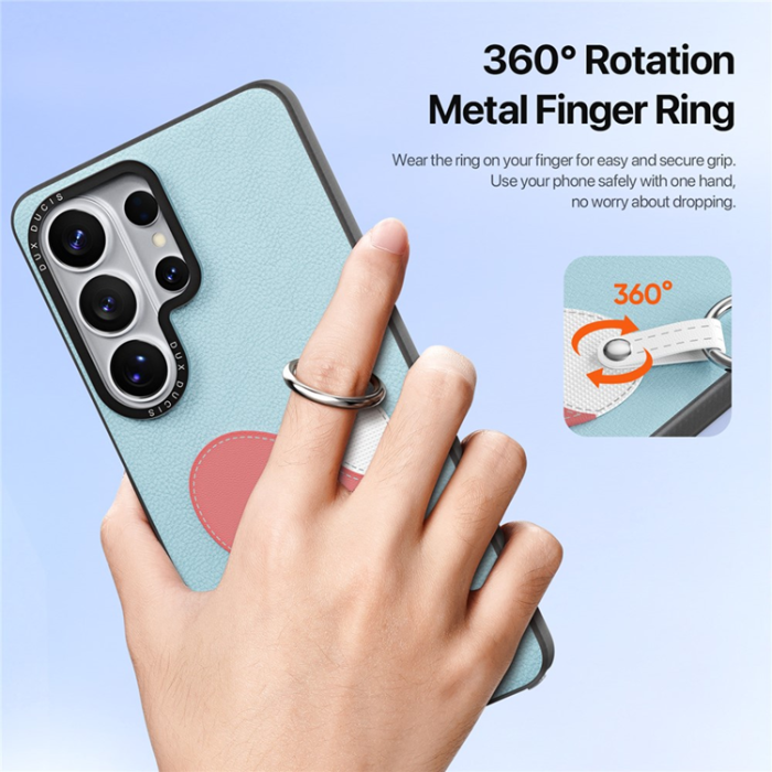 Dux Ducis - DUX DUCIS Galaxy S26 Ultra Mobilskal Ringhållare/Handledsrem Luvy Series