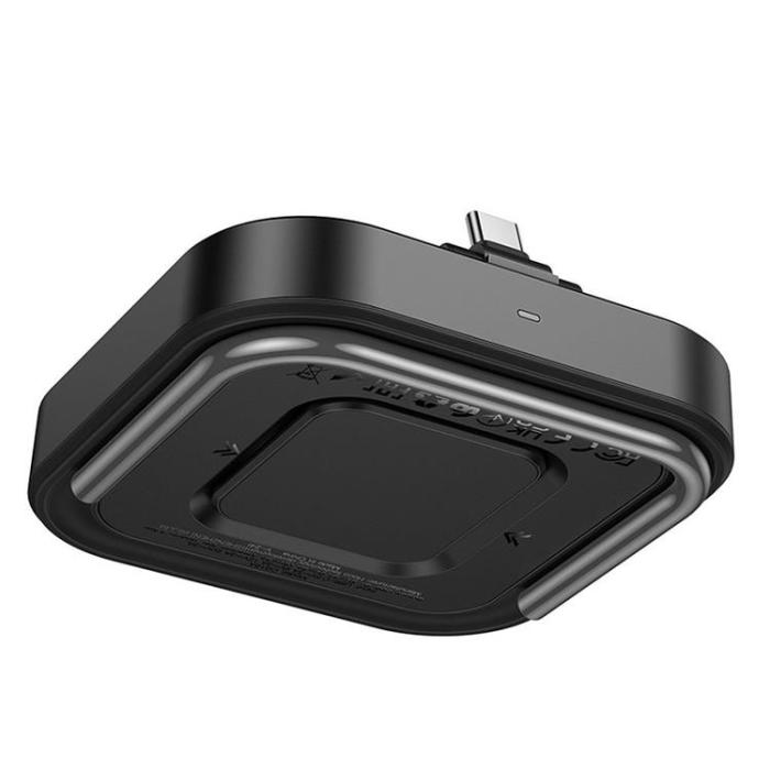 Hoco - Hoco 3in1 Trådlös Laddare Apple Watch, iPhone, Airpods 5W 3A CQ16A - Svart