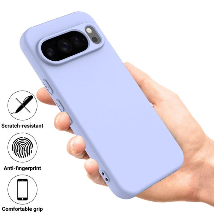 A-One Brand - Google Pixel 10 Pro Mobilskal Liquid Silikon - Lila