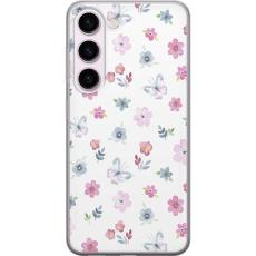iSecrets - Mobilskal till Samsung Galaxy S23 med Blommor och fjärillar