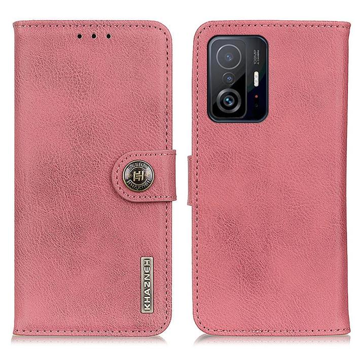 KHAZNEH - Khanzeh Plånboksfodral Xiaomi 11T /11T Pro - Rosa