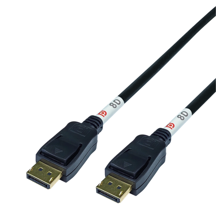UTGATT1 - Deltaco DisplayPort Kabel, 1m - Svart