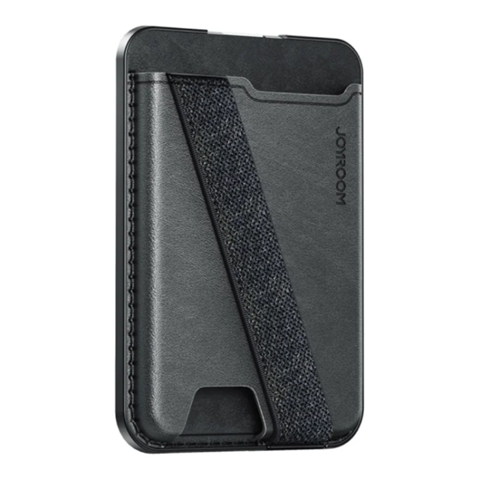 Joyroom - Joyroom Magsafe Korthållare JR-ZS432 Kickstand med handrem - Svart
