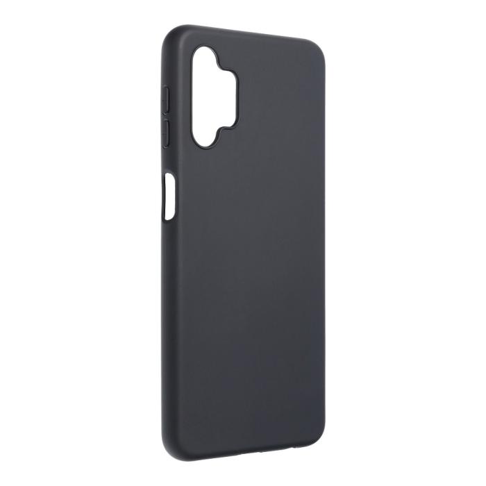 Forcell - Forcell Mjukt Silikon Matt Skal till Samsung Galaxy A32 5G Svart