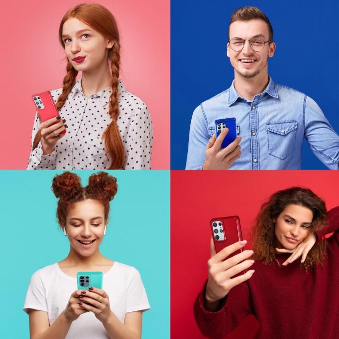 UTGATT1 - Mercury Jelly skal till Samsung Galaxy S22 ULTRA Rosa