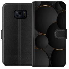 iSecrets - Plånboksfodral till Samsung Galaxy S7 med Lyxig Cirklar