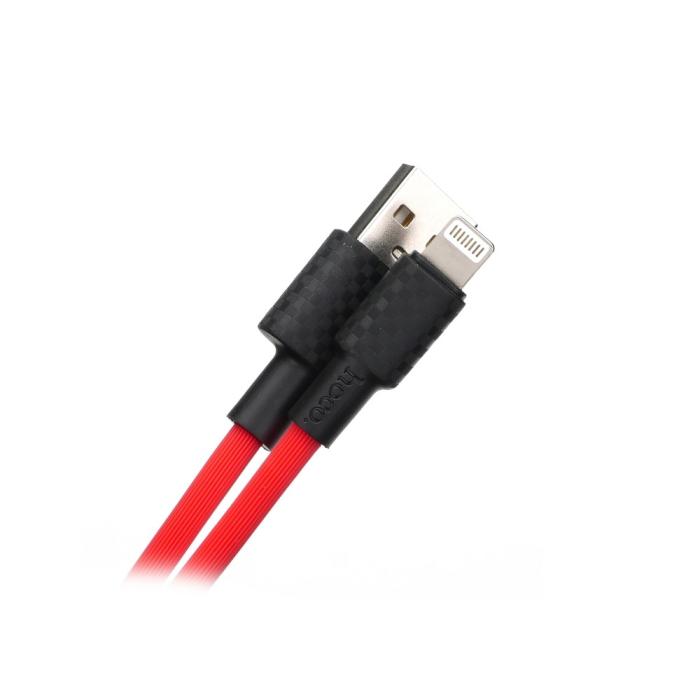UTGATT1 - HOCO Superior style till iPhone Lightning 8-pin X29 1 metr Röd