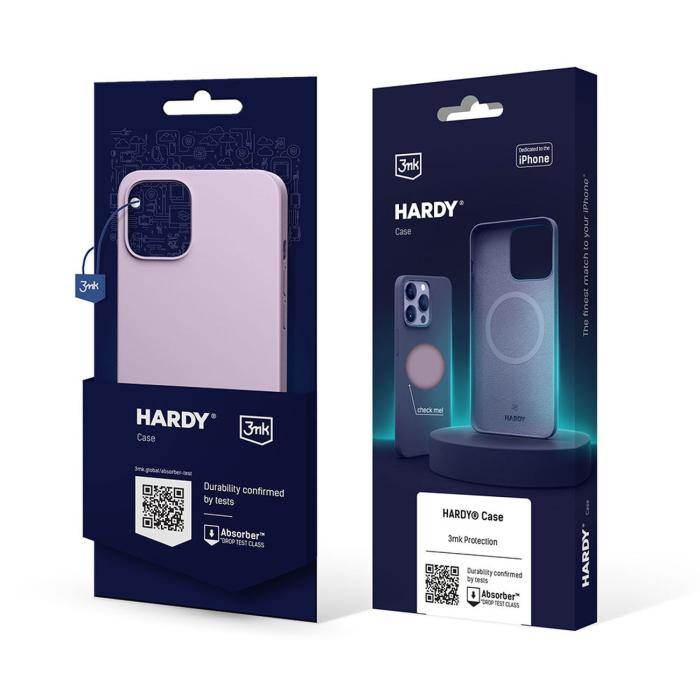 3MK - 3mk iPhone 14 Plus Mobilskal Magsafe Hardy - Voilet