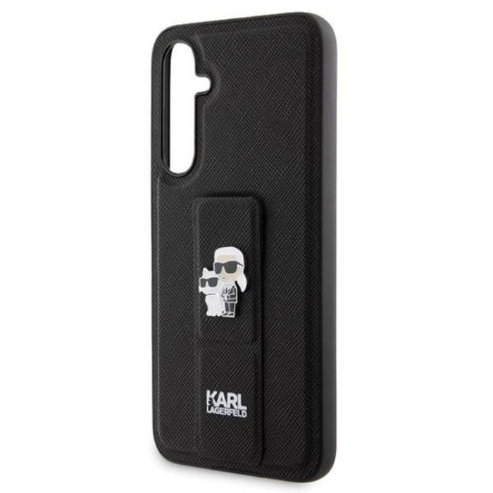 KARL LAGERFELD - Karl Lagerfeld Galaxy S23 FE Mobilskal Gripstand Saffiano Pins