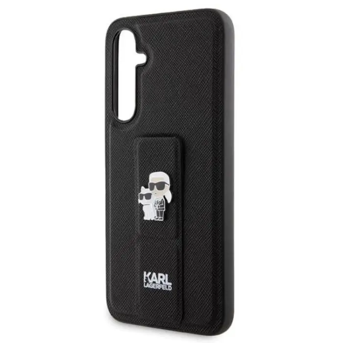 KARL LAGERFELD - Karl Lagerfeld Galaxy S23 FE Mobilskal Gripstand Saffiano Pins
