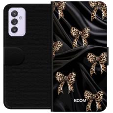 iSecrets - Pl&aring;nboksfodral till Samsung Galaxy A82 5G med Leopard Bow