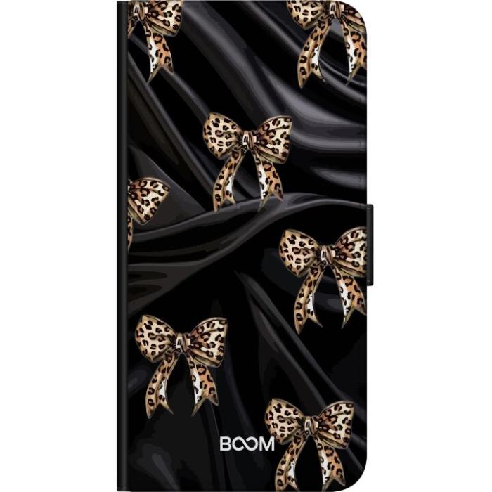 iSecrets - Plånboksfodral till Samsung Galaxy A82 5G med Leopard Bow