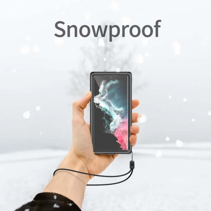 RedPepper - RedPepper Galaxy S22 Ultra Mobilskal Vattentät - Svart