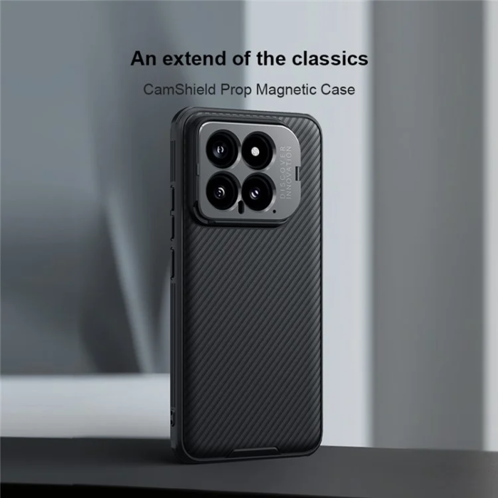 Nillkin - Nillkin Xiaomi 14 Mobilskal MagSafe CamShield Prop - Grön