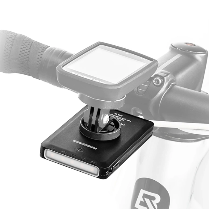 Rockbros - Rockbros Främre Cykelljus med Powerbank 5000mAh 150lm - Svart