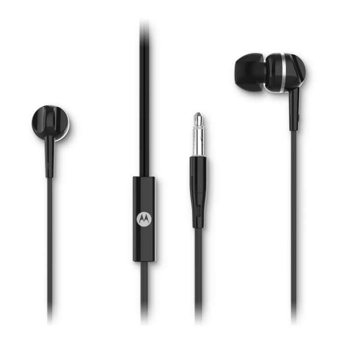 UTGATT1 - Motorola In-ear wired mic Headphones 105 - Svart