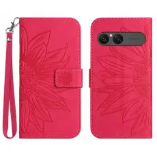 A-One Brand - Sony Xperia 10 VII Plånboksfodral Med Handledsrem - Rosa