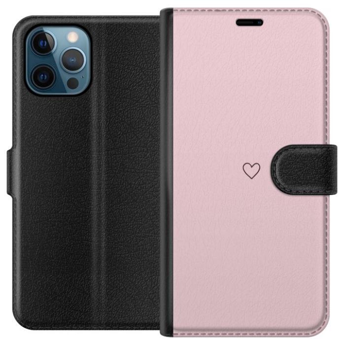 iSecrets - Plånboksfodral till Apple iPhone 12 Pro med Litet Hjärta