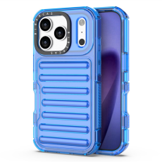 A-One Brand - iPhone 17 Pro Max Mobilskal Stripe Design Detachable - Blå