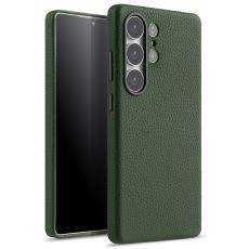 Melkco - MELKCO Mobilskal till Samsung Galaxy S25 Ultra Magnetiskt &Auml;kta L&auml;der Gr&ouml;n