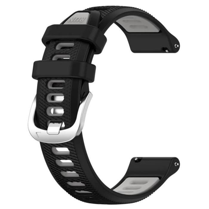 Taltech - Galaxy Watch 6 Classic 43mm Armband - Svart/Grå