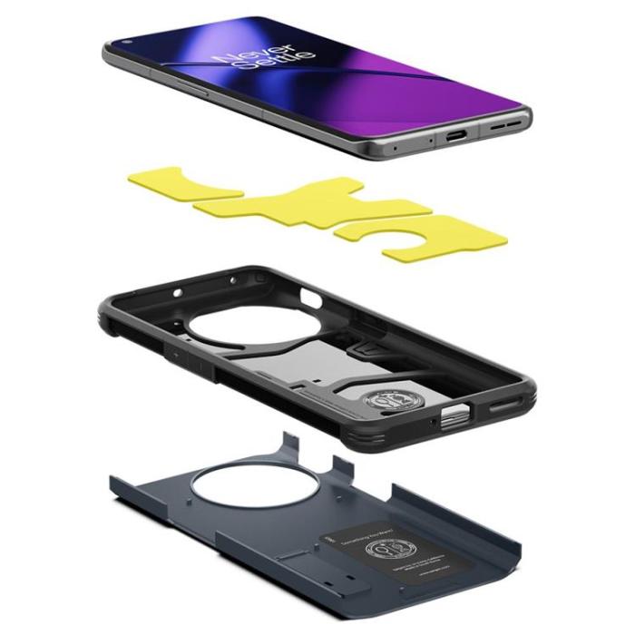 UTGATT - Spigen Oneplus 11 5G Mobilskal Tough Armor - Svart