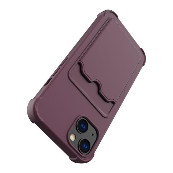 UTGATT5 - Armor Korthållare Skal iPhone XR - Ljusblå