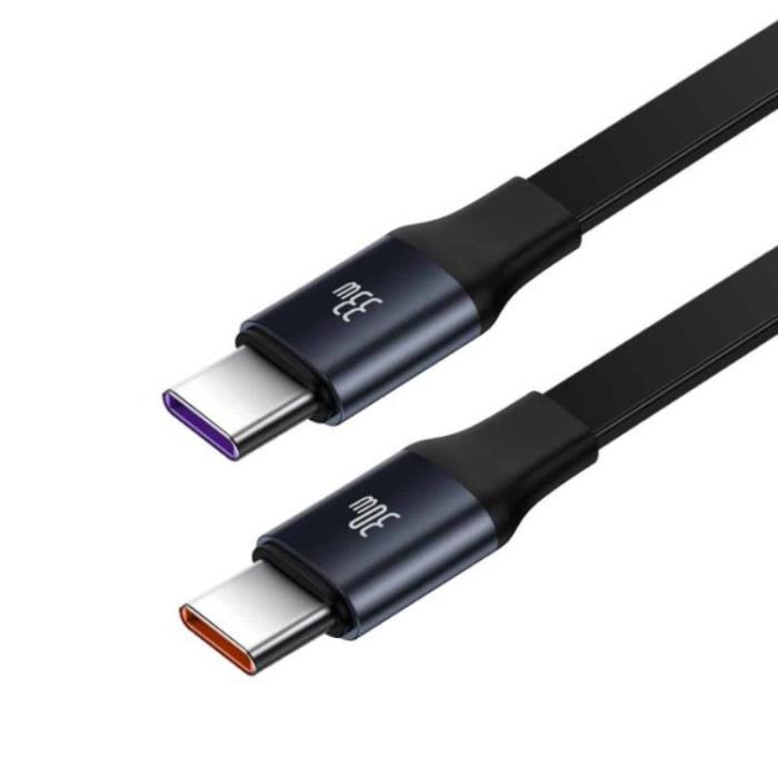 BASEUS - Baseus Billaddare 2x USB-C - Svart