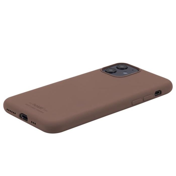UTGATT1 - Holdit iPhone 11/XR Skal Silikon - Mörk Brun