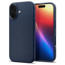 Spigen - Spigen iPhone 17 Mobilskal Liquid Air - Marinblå