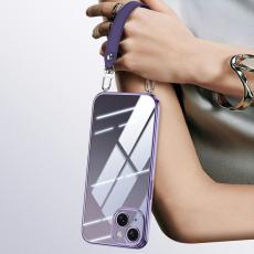 SULADA - SULADA Mobilskal till iPhone 14 Elektropl&auml;tering Ultra Clear TPU Lila