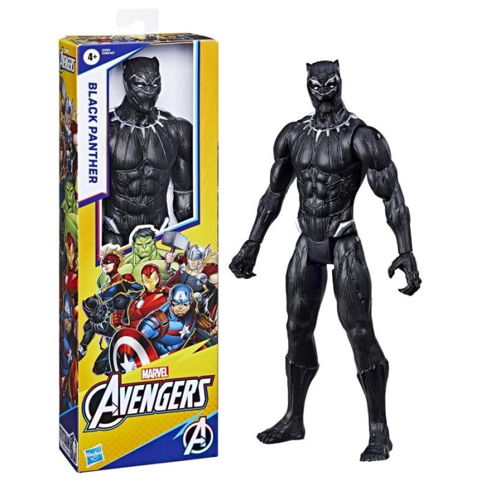 MARVEL - MARVEL Avengers Titan Hero 12 Inch Figure Black Panther
