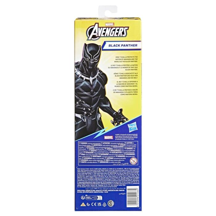 MARVEL - MARVEL Avengers Titan Hero 12 Inch Figure Black Panther