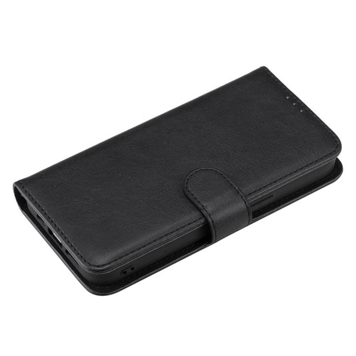 OEM - Plånboksfodral för Samsung Galaxy S26 Magnetiskt Konstläder - Svart
