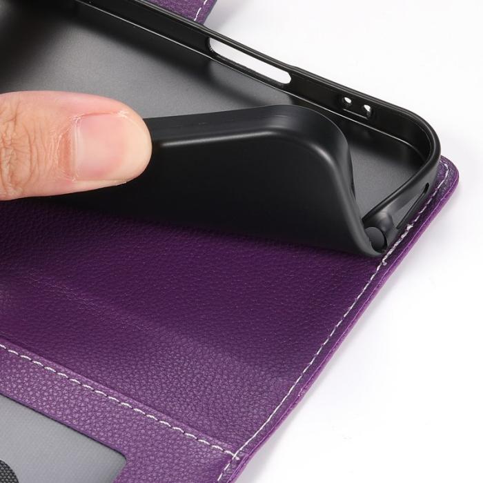 OEM - Plånboksfodral för Samsung Galaxy S26 Magnetiskt Konstläder - Lila