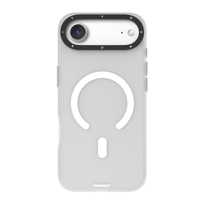 YOUNGKIT - YOUNGKIT iPhone Air Mobilskal MagSafe PET TPU - Vit