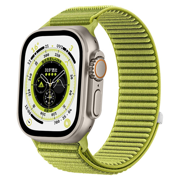 Apple Watch 4/5/6/7/8/9/10/SE (38/40/41/42mm) Armband Nylon | 5123 | AlltMobil